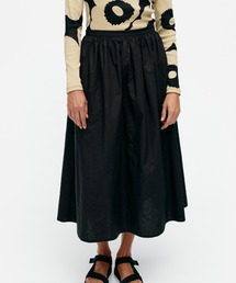 marimekko（マリメッコ）の「Mini Unikko / Meimi cotton poplin skirt  