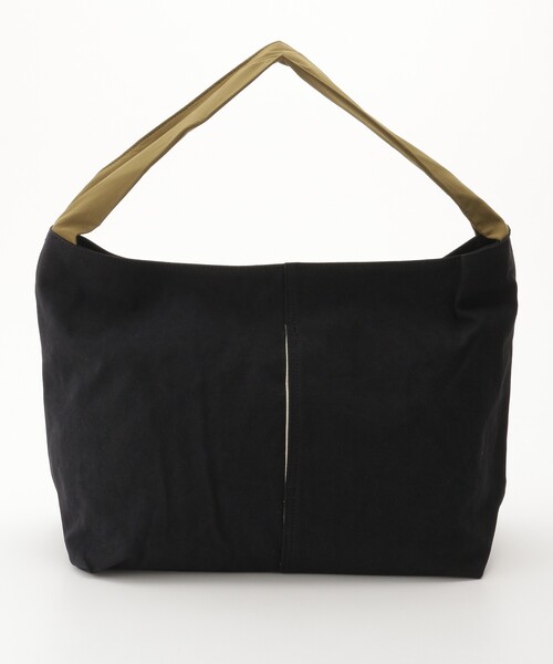 &Bridge（アンドブリッジ）の「Earth Made （アースメイド） 布地ショルダーバッグ（BK）（ショルダーバッグ・レディース・ブラック・99）」の2枚目の写真