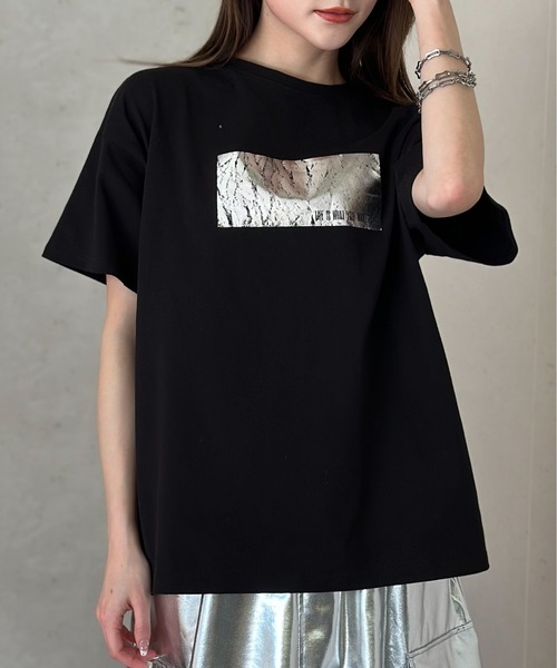 【即購入可】iNVEL コットンTシャツ SLEEP M コットンスラブイレギュラーヘムカットソー M L 【メール便対応