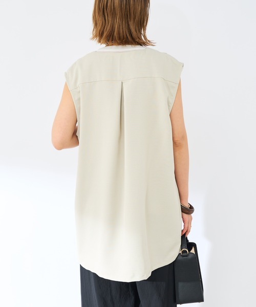 un dix cors（アンディコール）の「ツイードウエスト絞りベスト（ベスト・レディース・ベージュ/オレンジ/ブラック・FREE）」の22枚目の写真