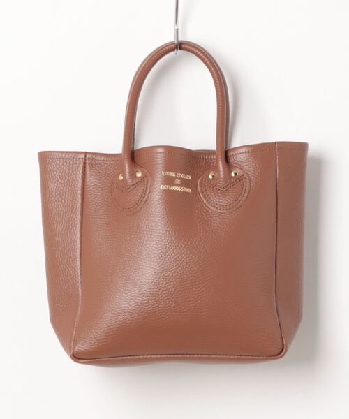 YOUNG&OLSEN The DRYGOODS STORE（ヤングアンドオルセン）の「【YOUNG&OLSEN】EMBOSSED LEATHER TOTE S YO2302-GD002（トートバッグ・レディース・ベージュ/グレイッシュベージュ/ブルー系その他2/グレー系その他2/グレー系その他3/ブラウン系その他3/グリーン/ブラック/ブラウン・FREE）」の4枚目の写真