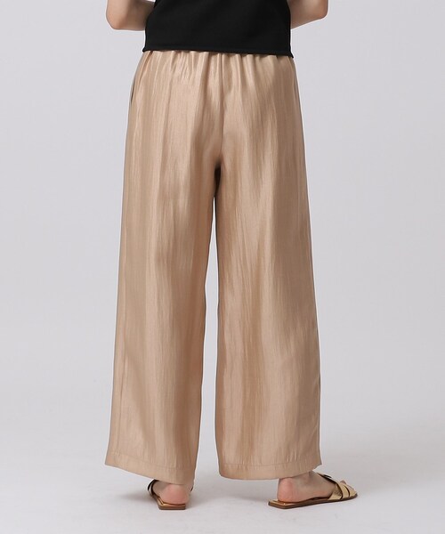 GALLEST（ギャレスト）の「◆シャインリラックスパンツ（その他パンツ・レディース・サンドベージュ/スミクロ/ライトベージュ・38/36）」の16枚目の写真