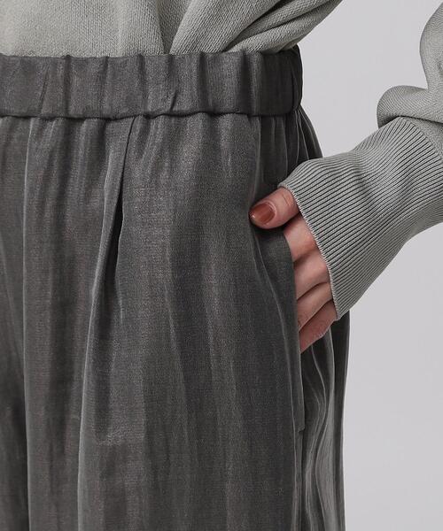 GALLEST（ギャレスト）の「◆シャインリラックスパンツ（その他パンツ・レディース・サンドベージュ/スミクロ/ライトベージュ・38/36）」の20枚目の写真