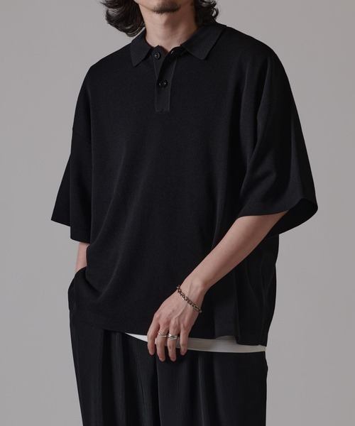 Lui’s BIGニットポロ Lui's（ルイス）の「BIGニットポロ（ニット/セーター）」 - WEAR