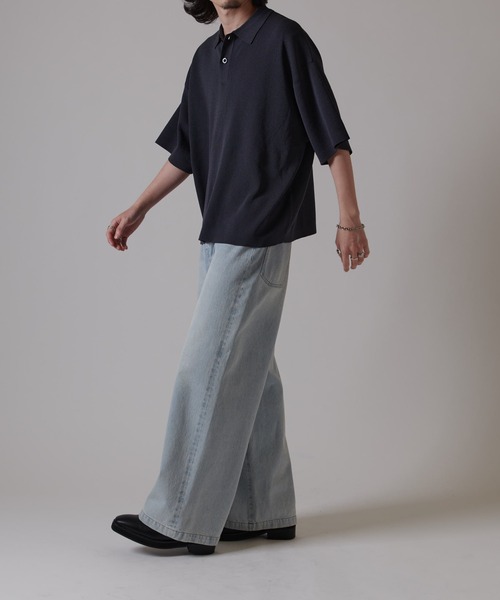 Lui’s BIGニットポロ Lui's（ルイス）の「BIGニットポロ（ニット/セーター）」 - WEAR