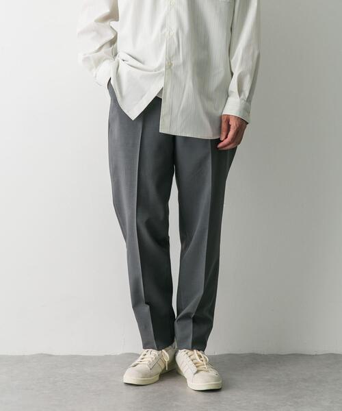 URBAN RESEARCH DOORS(アーバンリサーチドアーズ)の「『吸水速乾/接触冷感/防シワ』FUNCTIONAL イージートラウザー(その他パンツ・メンズ・グレー/ブラック/ブラウン系その他/ネイビー/ライトグレー・SMALL/MEDIUM/LARGE)」の4枚目の写真