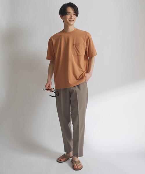 URBAN RESEARCH DOORS(アーバンリサーチドアーズ)の「『吸水速乾/接触冷感/防シワ』FUNCTIONAL イージートラウザー(その他パンツ・メンズ・グレー/ブラック/ブラウン系その他/ネイビー/ライトグレー・SMALL/MEDIUM/LARGE)」の10枚目の写真