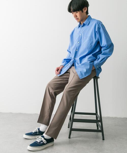 URBAN RESEARCH DOORS(アーバンリサーチドアーズ)の「『吸水速乾/接触冷感/防シワ』FUNCTIONAL イージートラウザー(その他パンツ・メンズ・グレー/ブラック/ブラウン系その他/ネイビー/ライトグレー・SMALL/MEDIUM/LARGE)」の15枚目の写真