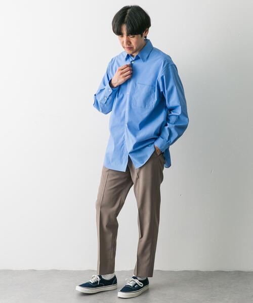 URBAN RESEARCH DOORS(アーバンリサーチドアーズ)の「『吸水速乾/接触冷感/防シワ』FUNCTIONAL イージートラウザー(その他パンツ・メンズ・グレー/ブラック/ブラウン系その他/ネイビー/ライトグレー・SMALL/MEDIUM/LARGE)」の20枚目の写真