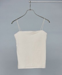 BABYLONE | ロングベアテレコパット付きキャミ(キャミソール)