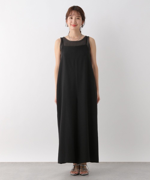 LEPSIM(レプシィム)の「スカーチョサロペット 109728(サロペット/オーバーオール・レディース・ブラック/カーキ/ベージュ・FREE)」の20枚目の写真