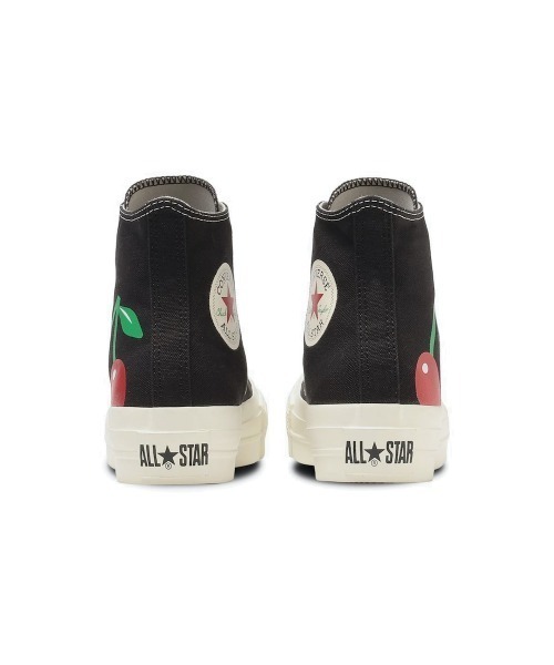 CONVERSE(コンバース)の「CONVERSE ALL STAR PLTS CHERRYPRINT HI(コンバース オール スター PLTS チェリープリント HI)(スニーカー・レディース・ブラック/オフホワイト・23cm/23.5cm/24cm/24.5cm/25cm)」の11枚目の写真