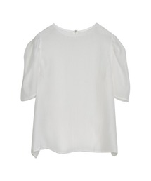 Re:EDIT | [2024 SUMMER COLLECTION]無地orドットパワショルシアーブラウス(シャツ/ブラウス)