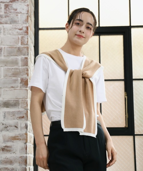 aimoha（アイモハ）の「【Aimoha】飾り襟（付け襟・レディース・グレー/ブラック/ホワイト/グリーン/キャメル・FREE）」の5枚目の写真