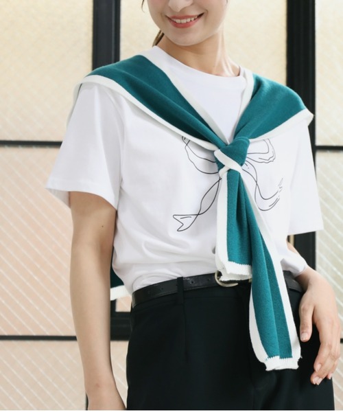 aimoha（アイモハ）の「【Aimoha】飾り襟（付け襟・レディース・グレー/ブラック/ホワイト/グリーン/キャメル・FREE）」の2枚目の写真