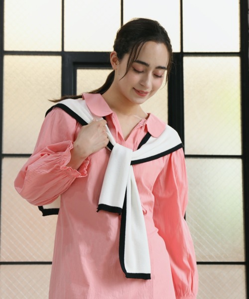 aimoha（アイモハ）の「【Aimoha】飾り襟（付け襟・レディース・グレー/ブラック/ホワイト/グリーン/キャメル・FREE）」の19枚目の写真