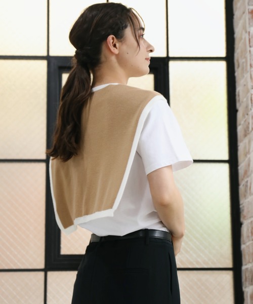 aimoha（アイモハ）の「【Aimoha】飾り襟（付け襟・レディース・グレー/ブラック/ホワイト/グリーン/キャメル・FREE）」の16枚目の写真