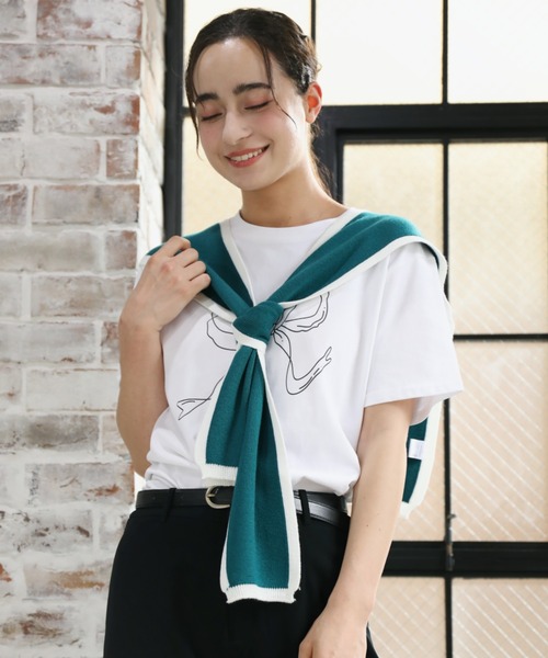 aimoha（アイモハ）の「【Aimoha】飾り襟（付け襟・レディース・グレー/ブラック/ホワイト/グリーン/キャメル・FREE）」の14枚目の写真