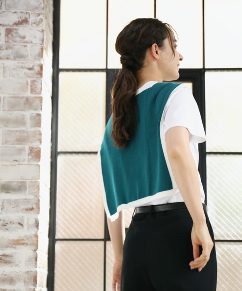 aimoha（アイモハ）の「【Aimoha】飾り襟（付け襟・レディース・グレー/ブラック/ホワイト/グリーン/キャメル・FREE）」の12枚目の写真