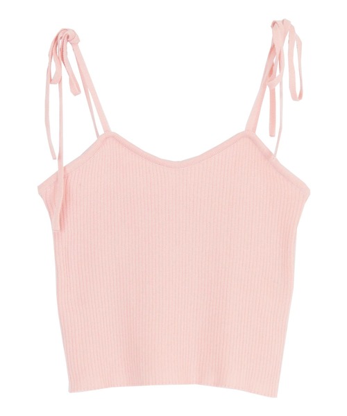 ショルダーリボンキャミソール（キャミソール）｜titivate（ティティ