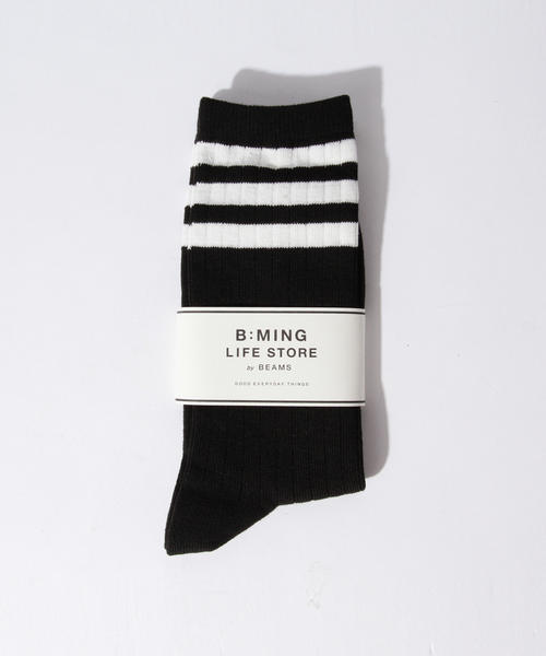 B:MING by BEAMS（ビーミングバイビームス）の「ビーミング by ビームス / WOMENS 3ラインソックス（ソックス/靴下・レディース・ホワイト/レッド系その他/グリーン/ネイビー・ONE SIZE）」の18枚目の写真
