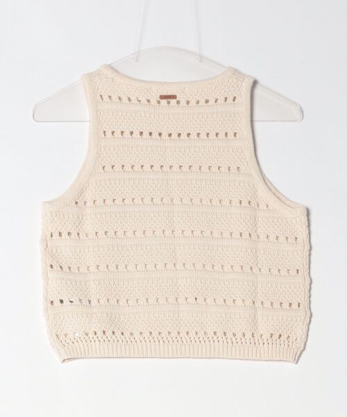 Levi's(リーバイス)の「Levi's/リーバイス SUPERBLOOM ノースリーブトップス ベージュ WHITE SWAN(ニット/セーター・レディース・ホワイト・S/M/XS)」の2枚目の写真