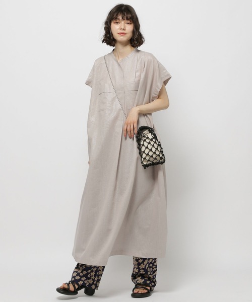 niko and...(ニコアンド)の「キラキラリップストップワンピース(ワンピース・レディース・ライトグレー/イエロー/チャコール・FREE)」の21枚目の写真