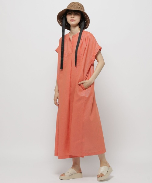 niko and...(ニコアンド)の「キラキラリップストップワンピース(ワンピース・レディース・ライトグレー/イエロー/チャコール・FREE)」の6枚目の写真