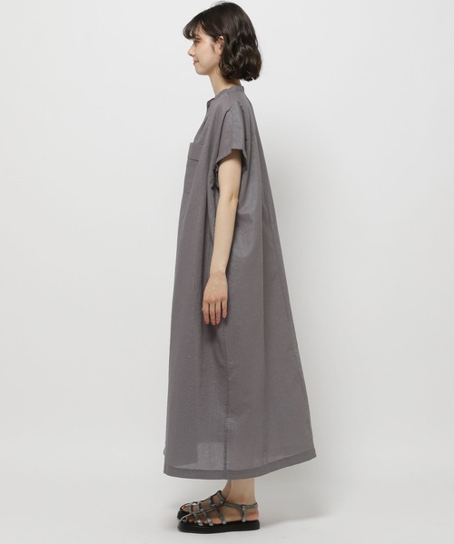 niko and...(ニコアンド)の「キラキラリップストップワンピース(ワンピース・レディース・ライトグレー/イエロー/チャコール・FREE)」の8枚目の写真