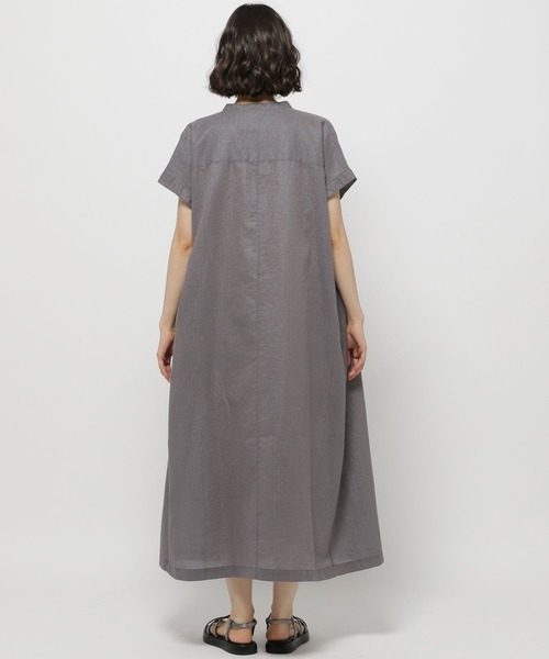 niko and...(ニコアンド)の「キラキラリップストップワンピース(ワンピース・レディース・ライトグレー/イエロー/チャコール・FREE)」の9枚目の写真