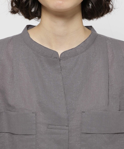 niko and...(ニコアンド)の「キラキラリップストップワンピース(ワンピース・レディース・ライトグレー/イエロー/チャコール・FREE)」の10枚目の写真