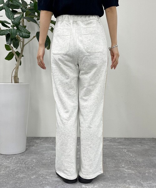 fredy emue（フレディエミュ）の「イージーワイドスウェットパンツ（スウェットパンツ・レディース・グレー/チャコールグレー/ライトグレー・38）」の22枚目の写真