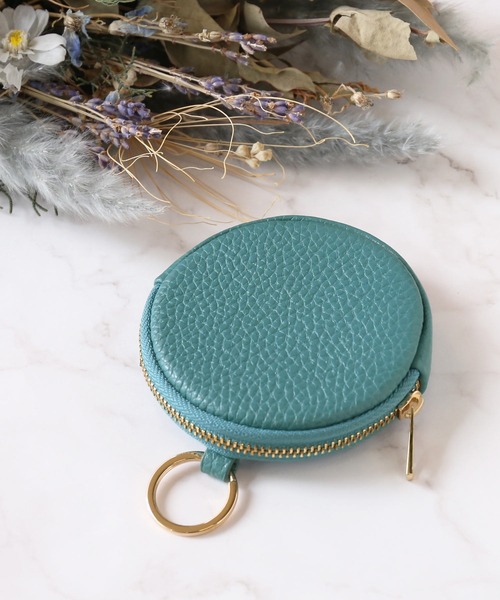 小物 mien mieno] spira 本革レザー ミニポーチ コインケース（コインケース