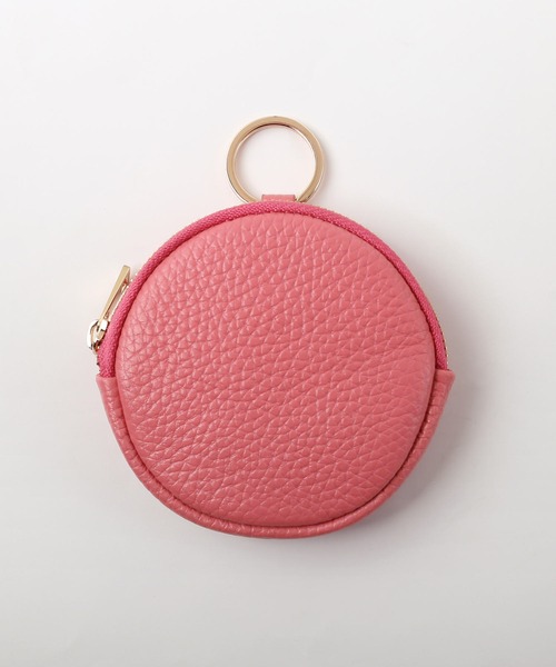 mieno（ミエノ）の「[mieno] spira 本革レザー ミニポーチ コインケース（コインケース・レディース・ブラック/ライトベージュ/ピンク/キャメル/ターコイズブルー/イエロー/ミント/ベビーピンク/グレー・FREE）」の18枚目の写真