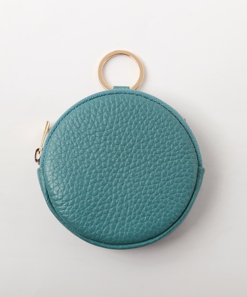 mieno（ミエノ）の「[mieno] spira 本革レザー ミニポーチ コインケース（コインケース・レディース・ブラック/ライトベージュ/ピンク/キャメル/ターコイズブルー/イエロー/ミント/ベビーピンク/グレー・FREE）」の19枚目の写真