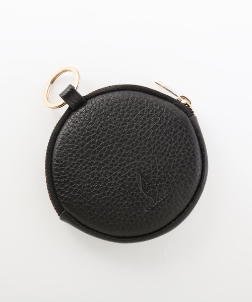 mieno（ミエノ）の「[mieno] spira 本革レザー ミニポーチ コインケース（コインケース・レディース・ブラック/ライトベージュ/ピンク/キャメル/ターコイズブルー/イエロー/ミント/ベビーピンク/グレー・FREE）」の10枚目の写真