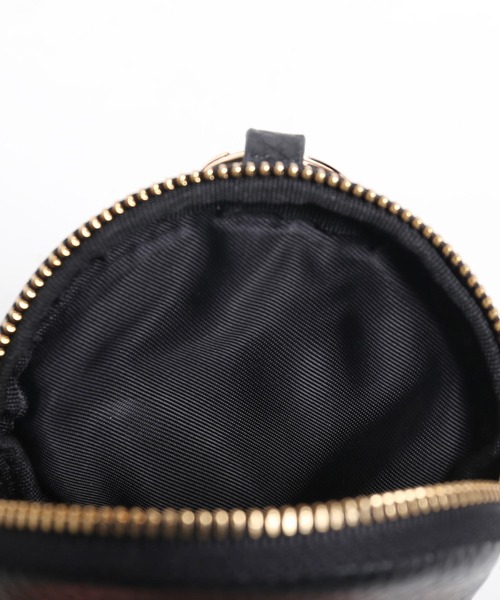 mieno（ミエノ）の「[mieno] spira 本革レザー ミニポーチ コインケース（コインケース・レディース・ブラック/ライトベージュ/ピンク/キャメル/ターコイズブルー/イエロー/ミント/ベビーピンク/グレー・FREE）」の13枚目の写真