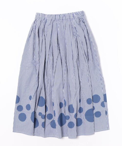 【セール】(BD)【BARNDOOR】ストライプ プリント スカート（スカート）｜BARNDOOR（バーンドア） 4,988円