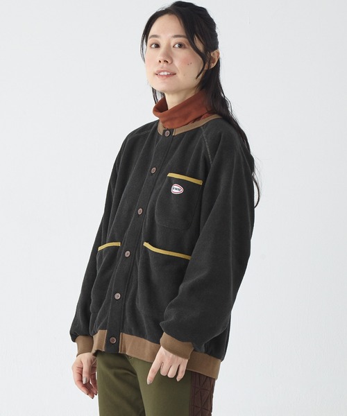 KRIFF MAYER Lady's Collection（クリフメイヤーレディースコレクション）の「ブークレカーデ（カーディガン/ボレロ・レディース・レンガ/カラフル/サンドベージュ/ブラック/カーキ・MEDIUM/LARGE）」の7枚目の写真