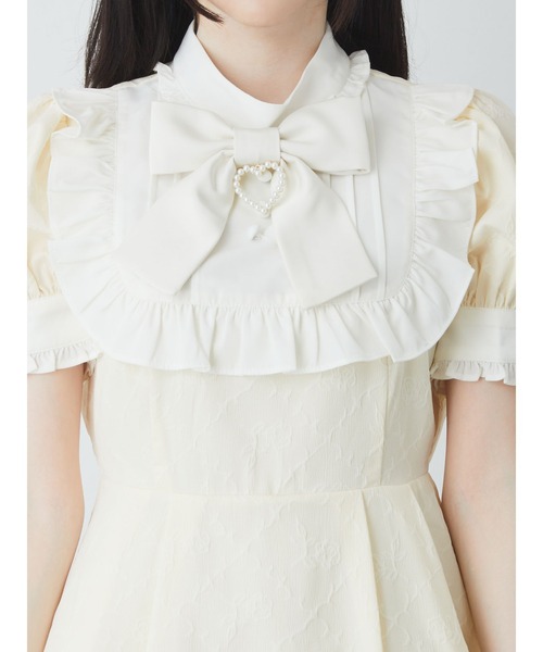 AnkRouge ローズジャガードコンビネゾン ワンピース AnkRouge ローズジャガードコンビネゾン ワンピース
