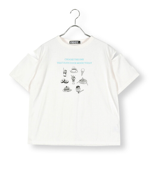 ANNA SUI NYC 糸垂らしロゴTシャツ WHITE 23SU-I（アナスイ