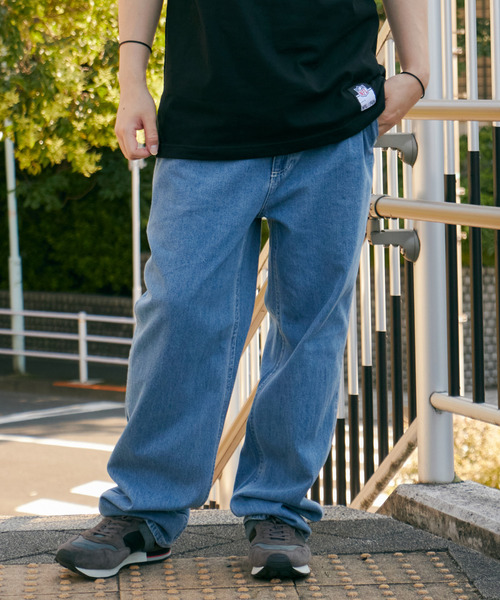 VENCEEXCHANGE(ヴァンスエクスチェンジ)の「ワンタックルーズデニムパンツ(デニムパンツ・メンズ・チャコール/ブラック/ブルー・LL/M/L)」の15枚目の写真