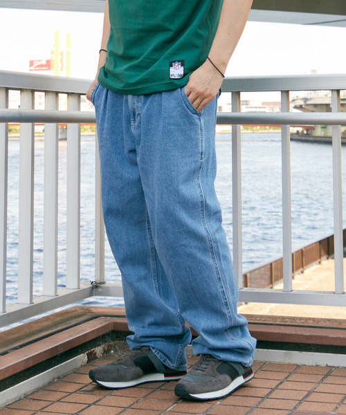 VENCEEXCHANGE(ヴァンスエクスチェンジ)の「ワンタックルーズデニムパンツ(デニムパンツ・メンズ・チャコール/ブラック/ブルー・LL/M/L)」の18枚目の写真