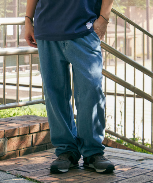 VENCEEXCHANGE(ヴァンスエクスチェンジ)の「ワンタックルーズデニムパンツ(デニムパンツ・メンズ・チャコール/ブラック/ブルー・LL/M/L)」の14枚目の写真