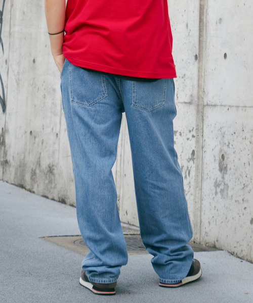 VENCEEXCHANGE(ヴァンスエクスチェンジ)の「ワンタックルーズデニムパンツ(デニムパンツ・メンズ・チャコール/ブラック/ブルー・LL/M/L)」の11枚目の写真