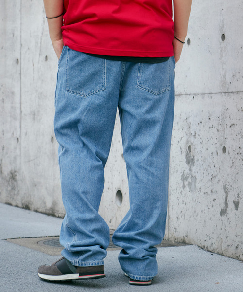 VENCEEXCHANGE(ヴァンスエクスチェンジ)の「ワンタックルーズデニムパンツ(デニムパンツ・メンズ・チャコール/ブラック/ブルー・LL/M/L)」の13枚目の写真