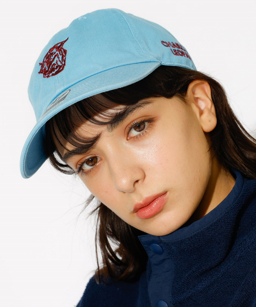 AMERICANA（アメリカーナ）の「【ORIGINAL Charcoal × Americana】Leopards キャップ / ベースボールキャップ / 刺繍【オリジナル チャコール × アメリカーナ】コラボレーション（キャップ・レディース・ブラック/サックスブルー/パープル/グリーン/レッド/チャコールグレー/ネイビー/ワイン・フリー）」の6枚目の写真