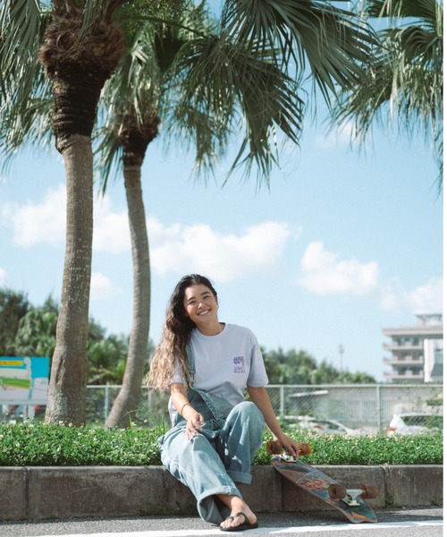 URBAN ISLAND SOCIETY(アーバンアイランドソサエティ)の「【URBAN ISLAND SOCIETY/アーバンアイランドソサエティ】LEAF PRINT TEE/ワンポイントロゴ半袖Tシャツ(Tシャツ/カットソー・メンズ・パープル/ターコイズブルー/オフホワイト・SMALL/MEDIUM/LARGE/X-LARGE)」の10枚目の写真