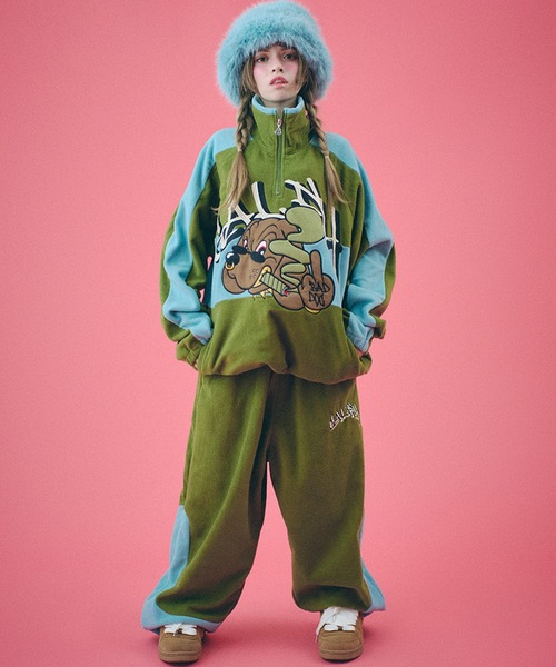 GALFY（ガルフィー）の「【GALFY/ガルフィー】BADDOG フリース SET UP