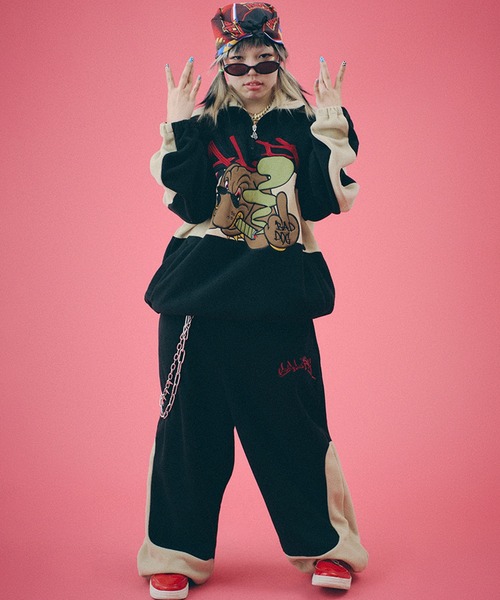 GALFY（ガルフィー）の「【GALFY/ガルフィー】BADDOG フリース SET UP